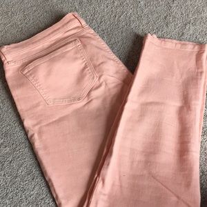 Banana Republic coral jeggings